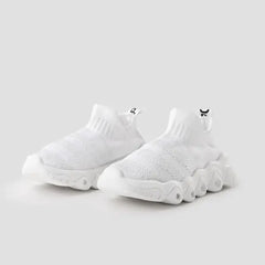 PATPAT Toddler / Kids Trendy LED Sock Sneakers White