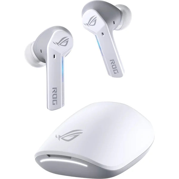 Asus Rog Cetra True Wireless Noice Cancelling Gaming Earbuds (90YH03X1-B5UA00) -  Moonlight White