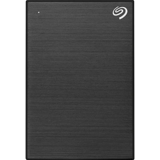 Seagate One Touch USB 3.2 Gen 1 Portable Hard Drive With Password Protection - Black