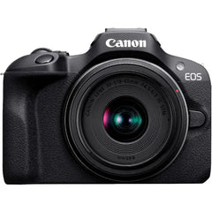 Canon EOS R100 Mirrorless Camera with RF-S 18-45mm f/4.5-6.3 IS STM Lens – Black