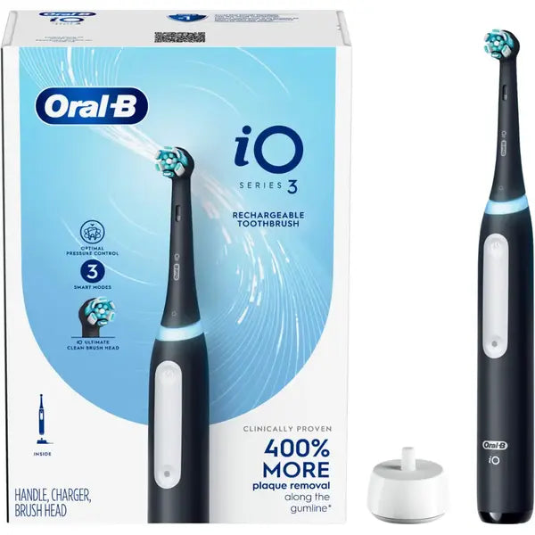 Oral-B iO Series 3 Rechargeable Electric Toothbrush With (1) Brush Head