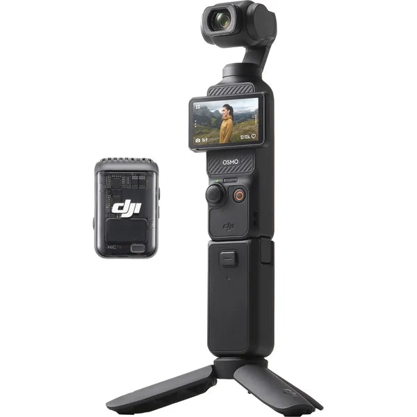 DJI Osmo Pocket 3 Creator Combo 3-Axis Stabilized 4K Handheld Camera