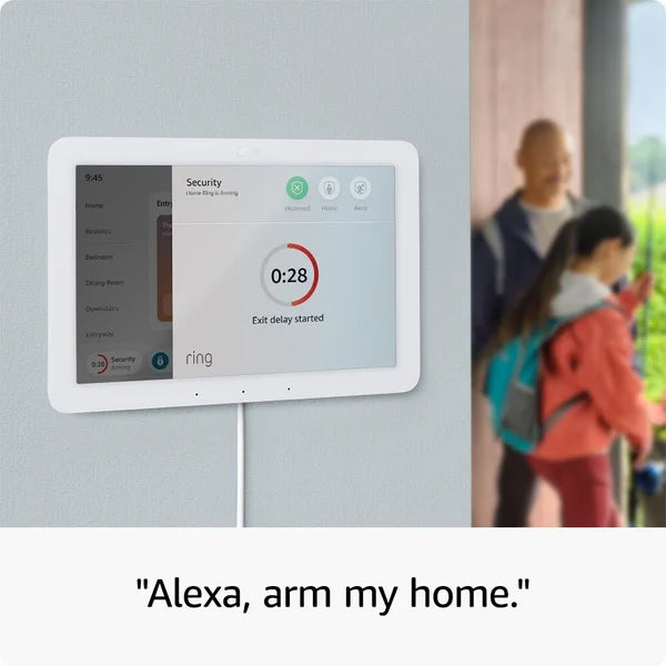 Amazon Echo Hub 8-Inch Smart Home Control Panel With Alexa - White