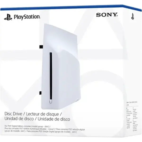 Sony Slim Disc Drive for PlayStation 5 Digital Edition Console (1000041051) - White