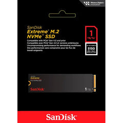 SanDisk 1TB Extreme M.2 NVMe PCIe Gen 4.0 Internal SSD (SDSSDX3N-1T00-G26)