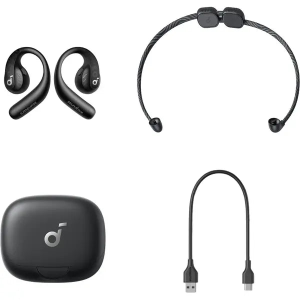 Soundcore Aerofit Pro Open-Ear Earbuds (A3871Z11) - Midnight Black – Discount Store