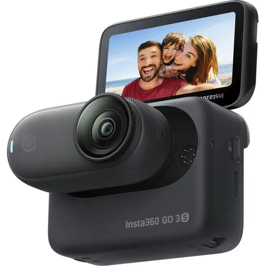 Insta360 Go 3S Action Camera with 64GB Storage - Midnight Black