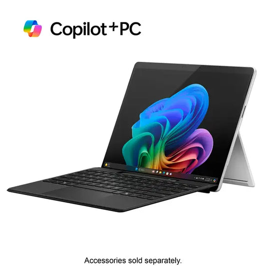 Microsoft Surface Pro 11 Copilot+ PC, 13-Inch Display, Snapdragon X Plus, 16GB Ram 256GB SSD - Platinum
