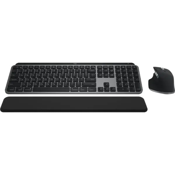 Logitech MX Keys S Combo For Mac Wireless Keyboard and Mouse (920-012592) - Space Gray