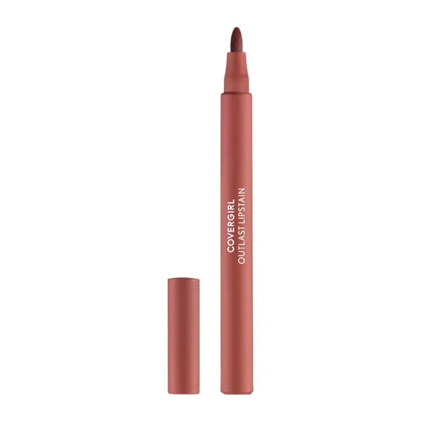 COVERGIRL Outlast, Lipstain, Smooth Application, Precise Pen-Like Tip, Transfer-Proof, Satin Stained Finish, Vegan Formula