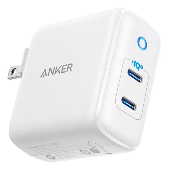 Anker PowerPort III Duo 40W 2-Port Wall Charger (A2628JD2-1) White