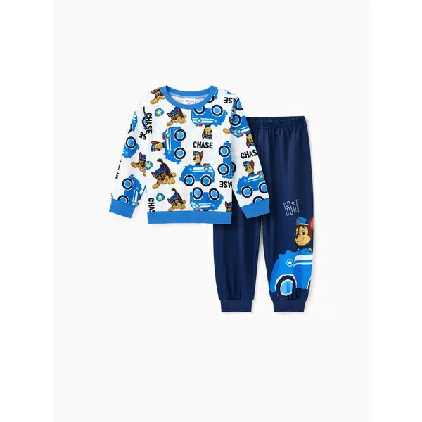 PATPAT Paw Patrol Toddler Boys/Girls Chase Marshall Rubble Graphics Set Blue