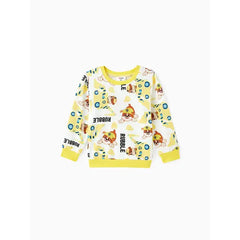 PATPAT Paw Patrol Toddler Boys/Girls Chase Marshall Rubble Graphics Set Yellow