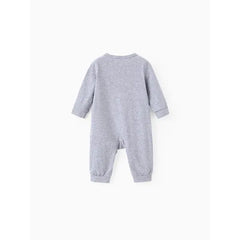 Patpat Baby Boy/Girl 95% Cotton Long-sleeve Love Heart and Letter Print Jumpsuit