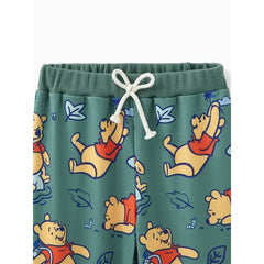 PATPAT Disney Winnie the Pooh Toddler Boy/Girl Character Pattern Fun Print Sweatshirt or Pants green