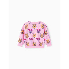 PATPAT Disney Winnie the Pooh Toddler Boy/Girl Character Pattern Fun Print Sweatshirt or Pants Pink