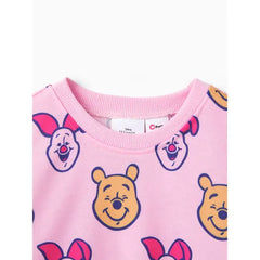 PATPAT Disney Winnie the Pooh Toddler Boy/Girl Character Pattern Fun Print Sweatshirt or Pants Pink