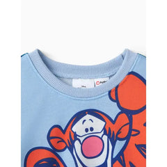PATPAT Disney Winnie the Pooh Toddler Boy/Girl Character Pattern Fun Print Sweatshirt or Pants Blue