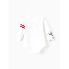 PATPAT Tom and Jerry Baby Boy Character Print Long-sleeve Bodysuit White