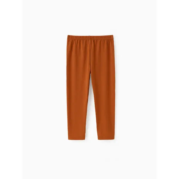 Patpat Toddler Girl Casual Pants Brown