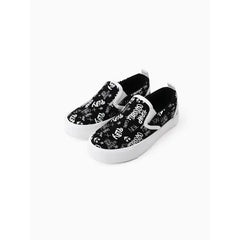 Patpat Toddler/Kids Unisex Casual Letter Graffiti Shoes Black