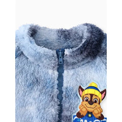 PATPAT PAW Patrol Toddler Girl/Boy 1pc Skye Chase Tye-die Fleece Jacket Blue
