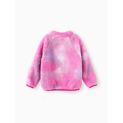 PATPAT PAW Patrol Toddler Girl/Boy 1pc Skye Chase Tye-die Fleece Jacket Pink