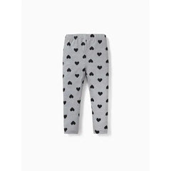 Patpat Toddler/Kid Girl Elasticized Leggings Gray