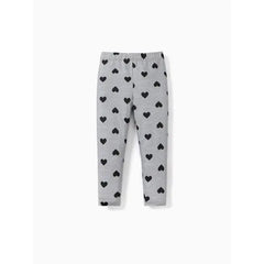 Patpat Toddler/Kid Girl Elasticized Leggings Gray
