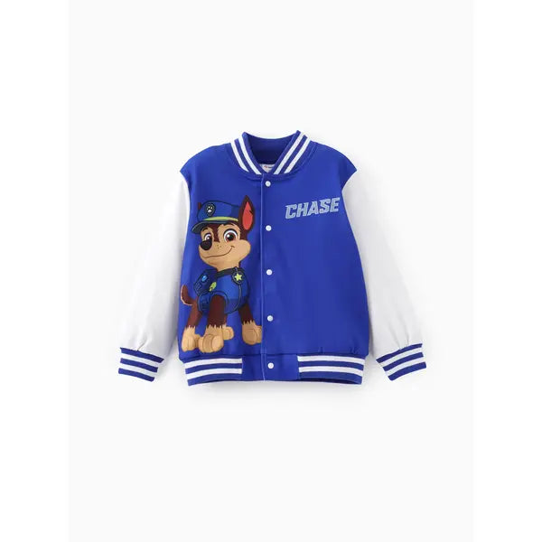 Patpat Paw Patrol Toddler Girls/Boys Character Print Bomber Jacket Blue