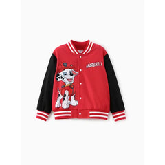 Patpat Paw Patrol Toddler Girls/Boys Character Print Bomber Jacket Red