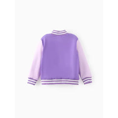 Patpat Paw Patrol Toddler Girls/Boys Character Print Bomber Jacket Purple