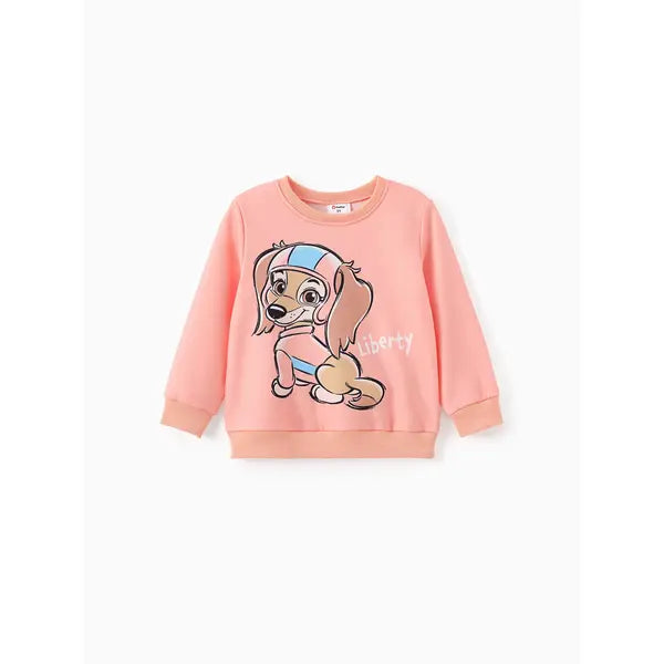 Patpat Paw Patrol Toddler Girls/Boys Character Print Sweatshirt Orange