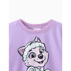 Patpat Paw Patrol Toddler Girls/Boys Character Print Sweatshirt Purple