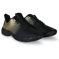 Nivia 679 men's Tennis Black-gold, Medium