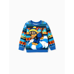 PATPAT PAW Patrol Toddler Girl/Boy Skye Chase Long-sleeve Pullover Sweatshirt Blue