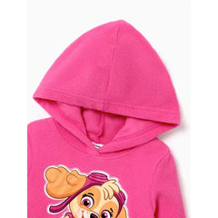 PATPAT PAW Patrol Toddler Boy/Girl Skye Chase Rubble Marshall Fleece Long-sleeve Hooded Sweatshirt Pink