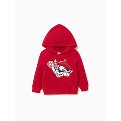 PATPAT PAW Patrol Toddler Boy/Girl Skye Chase Rubble Marshall Fleece Long-sleeve Hooded Sweatshirt Red
