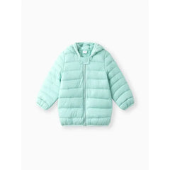 PATPAT Baby/Toddler Clothes 3D Ear Design Hooded Cotton-Padded Jacket Turquoise