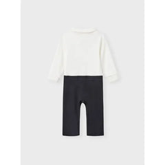 Patpat Little CoCo & Gentlemen - Baby Boy 95% Cotton Faux Layering Jumpsuit Red white