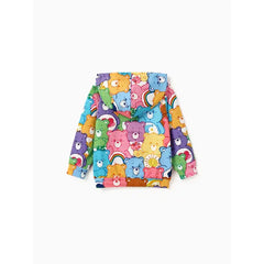 PATPAT Care Bears Toddler Girl/Boy Naia™ Allover Bear Print Long-sleeve Hoodie