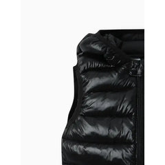 Patpat Toddler Boy/Toddler Girl Hooded Cotton-Padded Jacket Vest Light Black