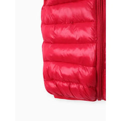 Patpat Toddler Boy/Toddler Girl Hooded Cotton-Padded Jacket Vest Red