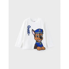PATPAT Paw Patrol Toddler Unisex 1pc 3D Embroidery Character Print Sweatshirt White