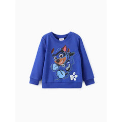 PATPAT Paw Patrol Toddler Boys/Girls 2pcs Glow in the Dark Sweatshirt and Pants Set Blue