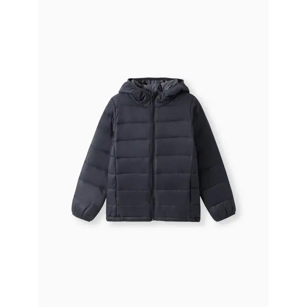 PATPAT Kid Boy/Kid Girl Hooded Cotton-Padded Jacket Black