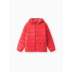 PATPAT Kid Boy/Kid Girl Hooded Cotton-Padded Jacket Red