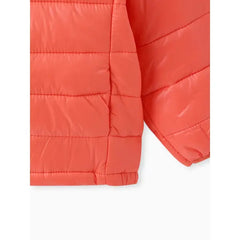 PATPAT Kid Boy/Kid Girl Hooded Cotton-Padded Jacket Orange