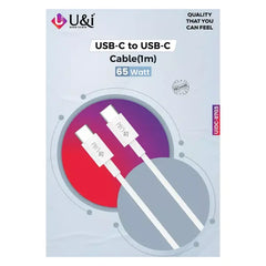 UI Cable 1mtr USB-C to USB-C - 8703