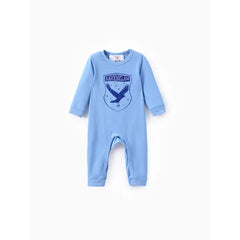 Patpat Harry Potter Baby Boy/Girl 1pc Long-sleeve Cotton Jumpsuit Blue